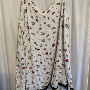 Torrid Sleep tattoo tank & shorts 4X
